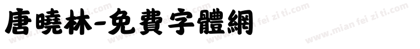 唐晓林字体转换