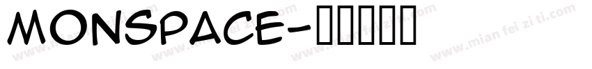 Monspace字体转换
