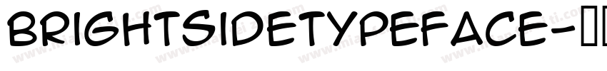 brightsidetypeface字体转换
