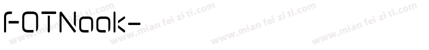 FOTNook字体转换