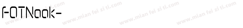 FOTNook字体转换