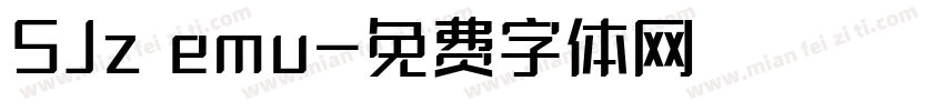 SJzemu字体转换