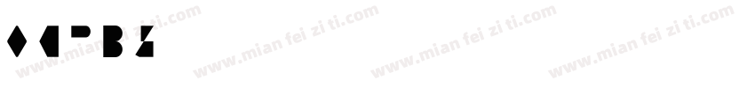 ocrb5字体转换