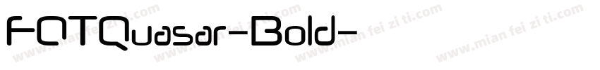 FOTQuasar-Bold字体转换