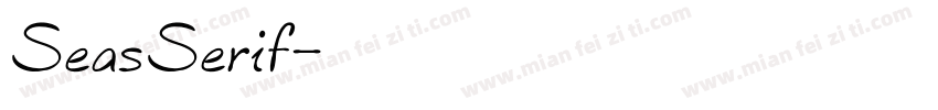 SeasSerif字体转换