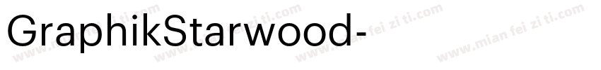 GraphikStarwood字体转换