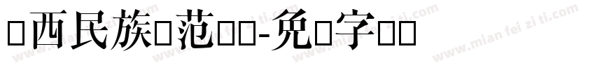 广西民族师范学院字体转换