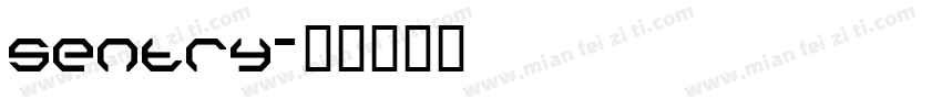 Sentry字体转换