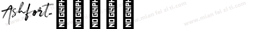 Ashfort字体转换