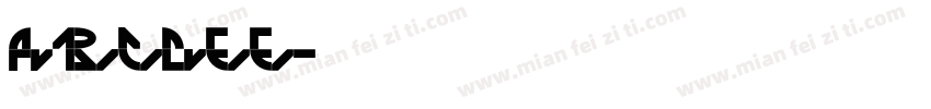 ABCDEE字体转换
