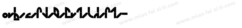 abcNODIUM字体转换