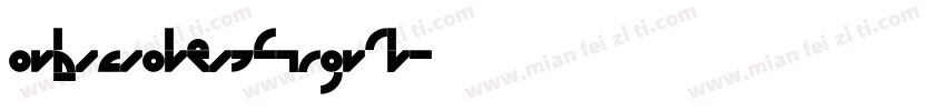 abcdefrgl字体转换