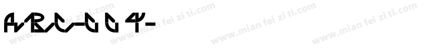 ABC-004字体转换