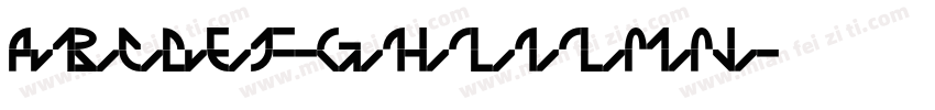 ABCDEFGHLILMN字体转换