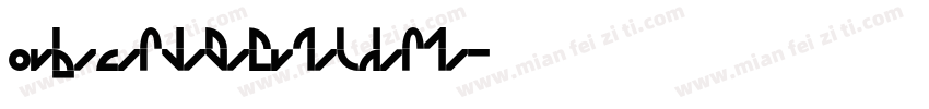abcNODIUM字体转换
