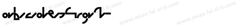 abcdefrgl字体转换