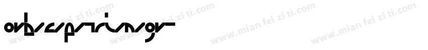 abcpring字体转换