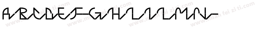 ABCDEFGHLILMN字体转换