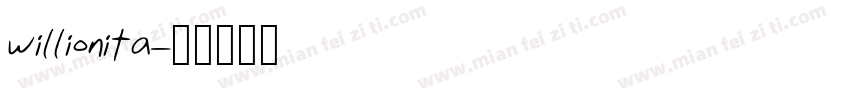 willionita字体转换