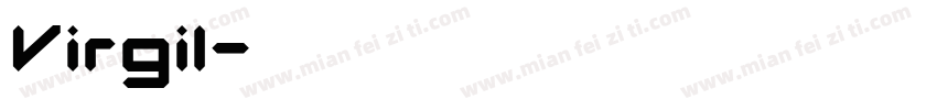 Virgil字体转换