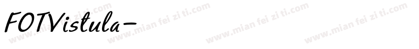 FOTVistula字体转换