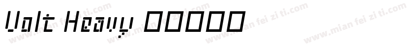 Volt-Heavy字体转换