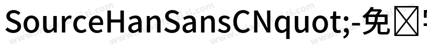 SourceHanSansCNquot;字体转换