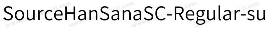 SourceHanSanaSC-Regular-subset9字体转换