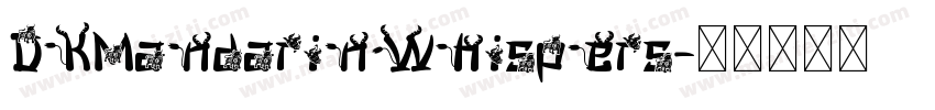 DKMandarinWhispers字体转换