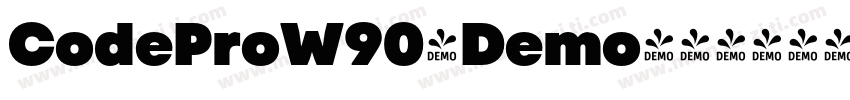 CodeProW90-Demo字体转换