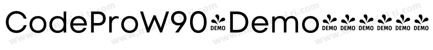 CodeProW90-Demo字体转换