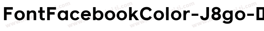 FontFacebookColor-J8go字体转换
