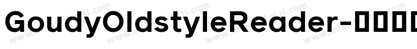 GoudyOldstyleReader字体转换