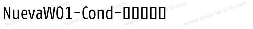 NuevaW01-Cond字体转换