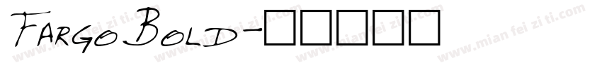 FargoBold字体转换