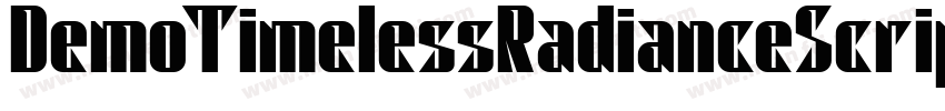 DemoTimelessRadianceScript字体转换