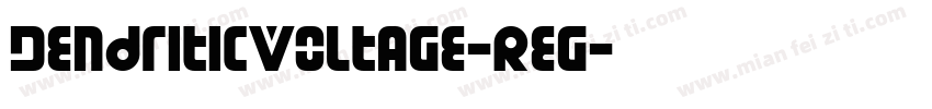 DendriticVoltage-Reg字体转换