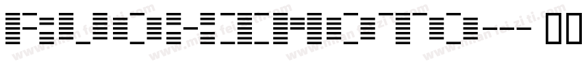 RUOXIMOTO字体转换