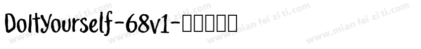 DoItYourself-68v1字体转换