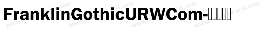 FranklinGothicURWCom字体转换
