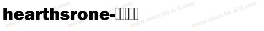 hearthsrone字体转换