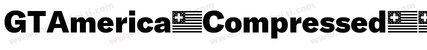 GTAmerica-Compressed字体转换