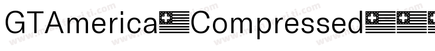 GTAmerica-Compressed字体转换