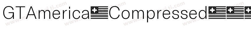 GTAmerica-Compressed字体转换