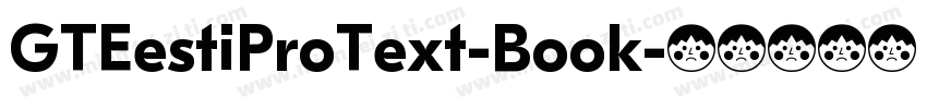 GTEestiProText-Book字体转换