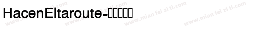 HacenEltaroute字体转换