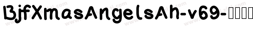 BjfXmasAngelsAh-v69字体转换