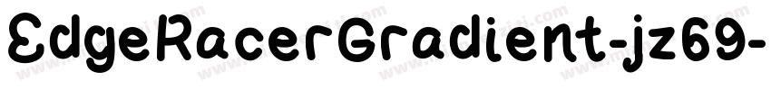 EdgeRacerGradient-jz69字体转换
