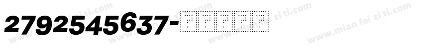 2792545637字体转换