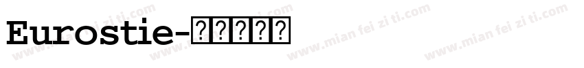 Eurostie字体转换